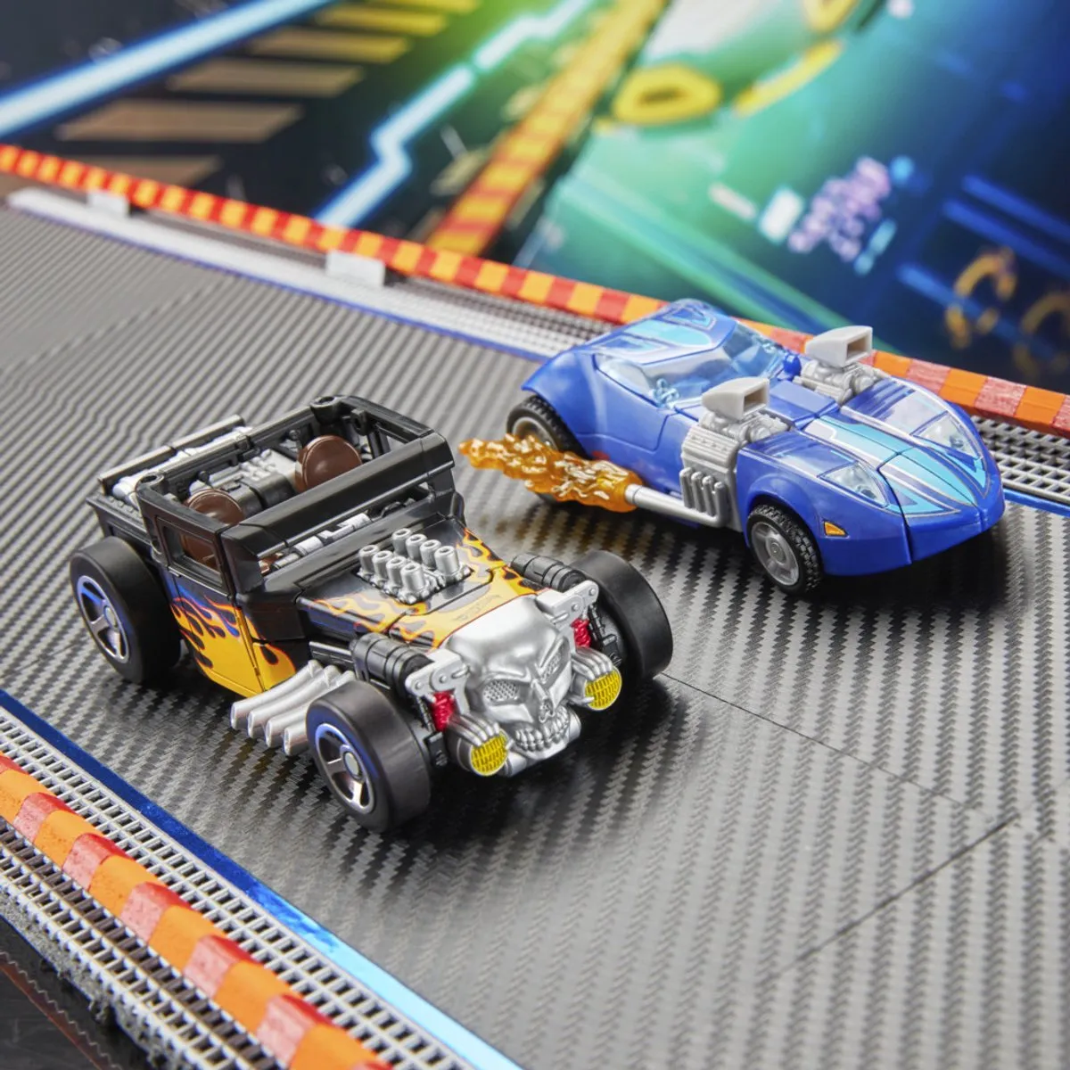 Hasbro Hot Wheels x Transformers Bone Shaker Action Figuur - HASG1181 - Multi - afbeelding 6 van 6