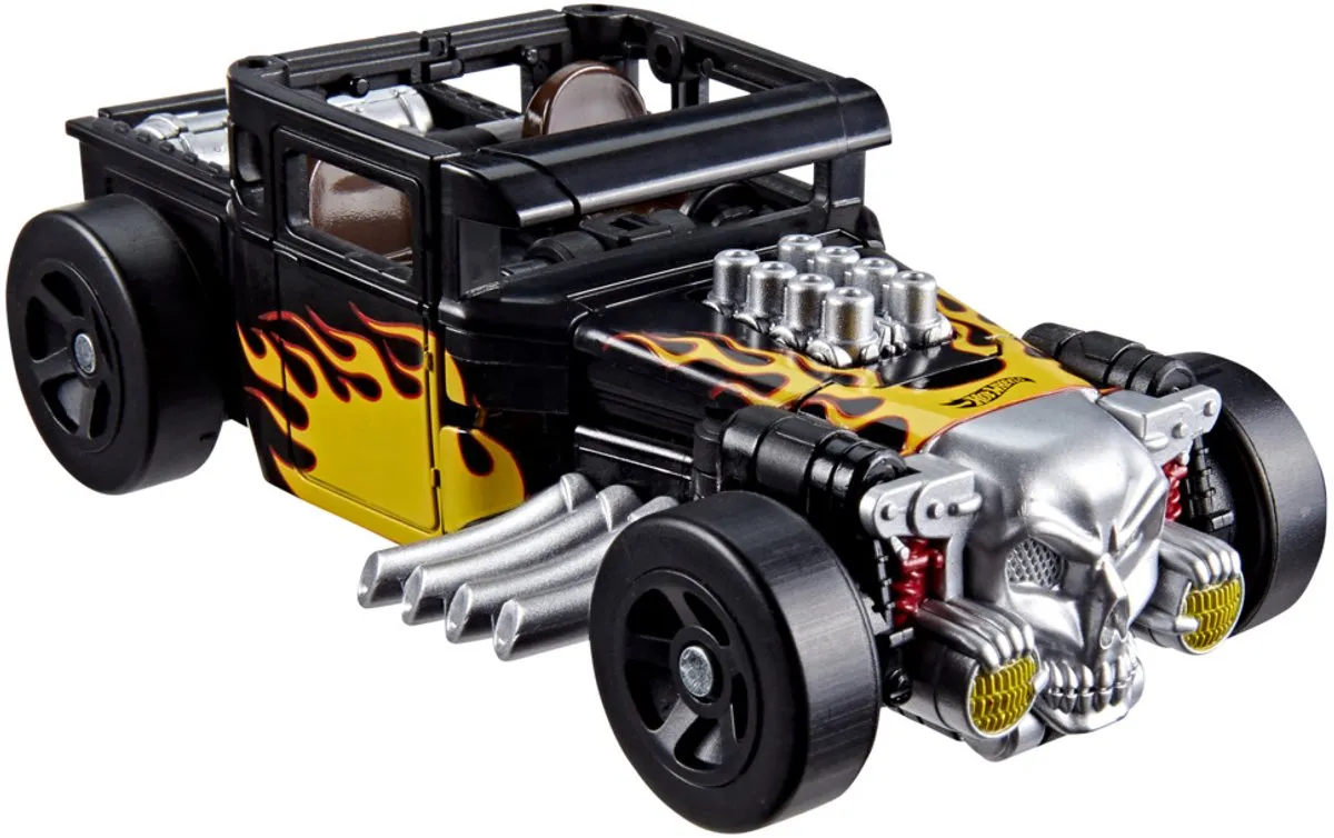 Hasbro Hot Wheels x Transformers Bone Shaker Action Figuur - HASG1181 - Multi