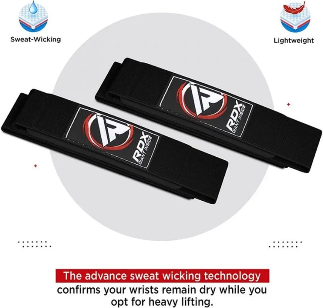 RDX Sports Roze Lifting Straps - 2 Stuks - afbeelding 4 van 6