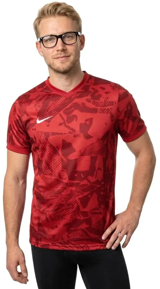 Nike Dri-FIT Precision VII T-shirt - L - University Red - afbeelding 3 van 4