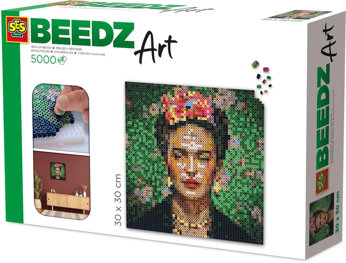 SES Creative Beedz Art Frida Kahlo Strijkkralen