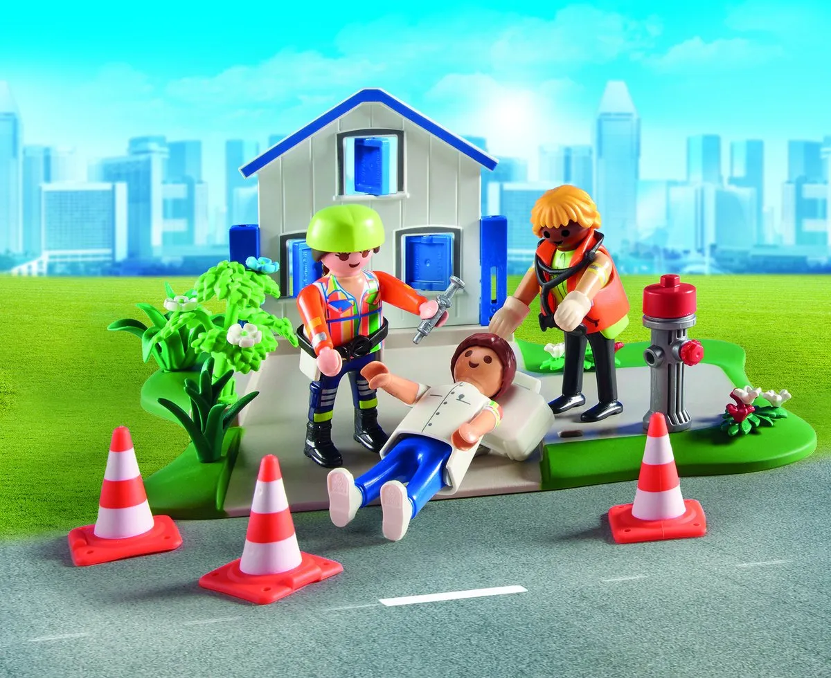 Playmobil My Figures Reddingsmissie 70980 - Multicolor