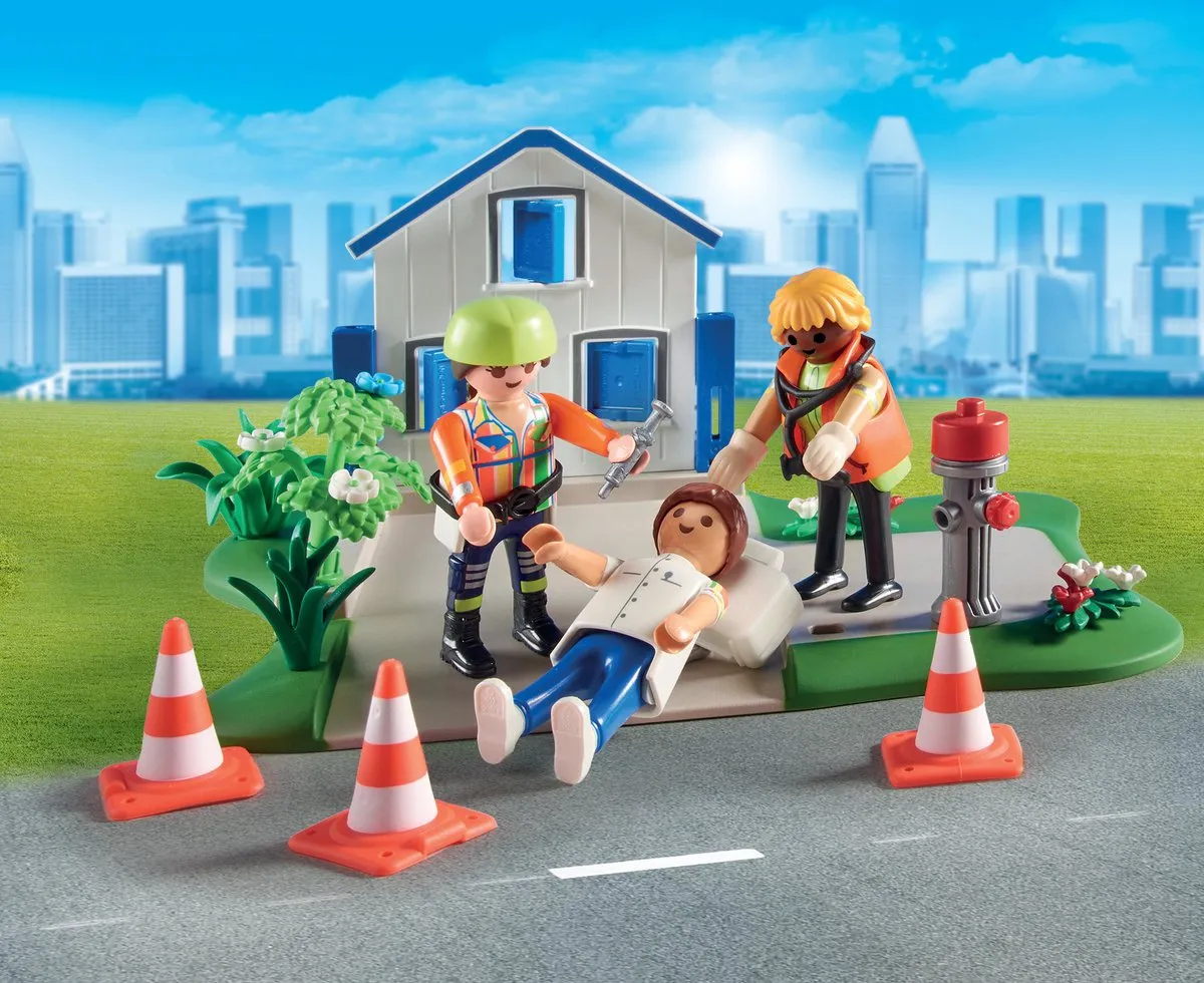 Playmobil My Figures Reddingsmissie 70980 - Multicolor - afbeelding 6 van 6