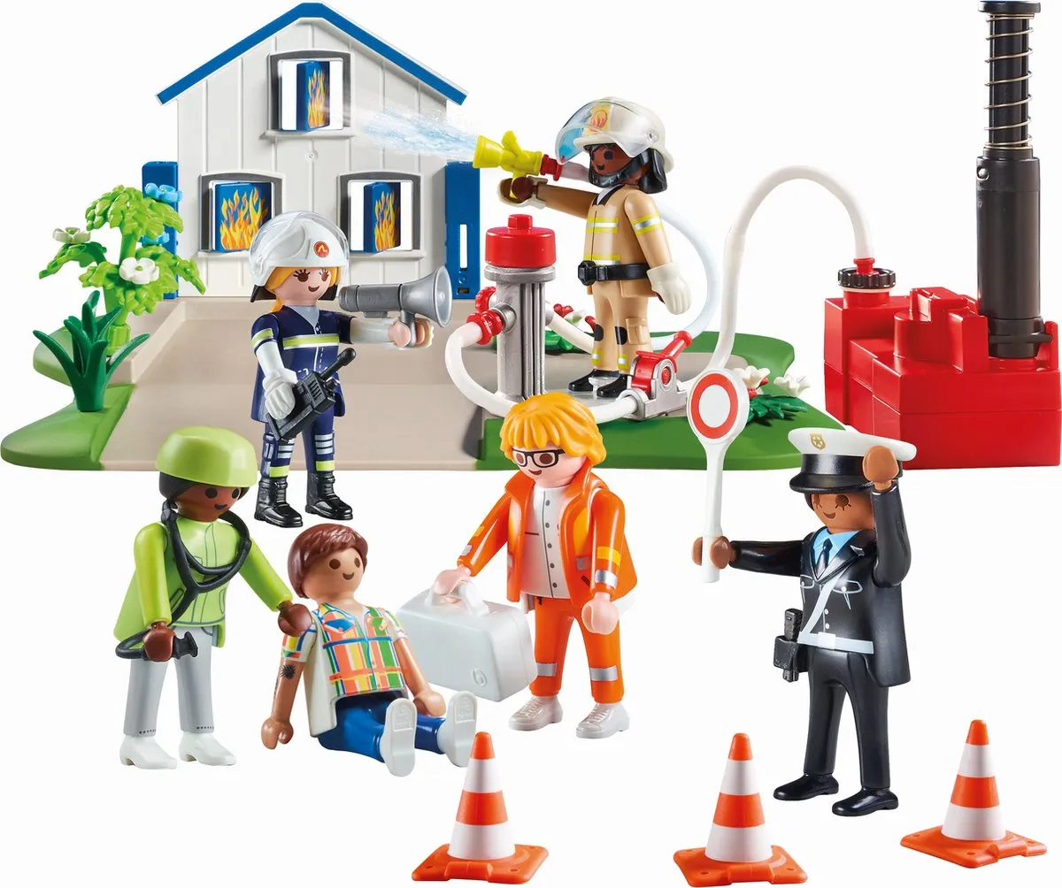 Playmobil My Figures Reddingsmissie 70980 - Multicolor