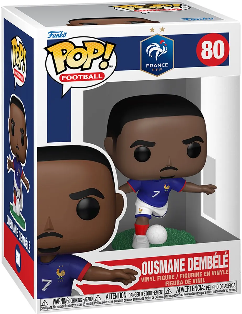 Funko POP! Football France Ousmane Dembélé - Multicolor