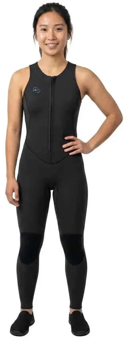 O'Neill Dames Reactor II Long Jane 1.5mm - Zwart