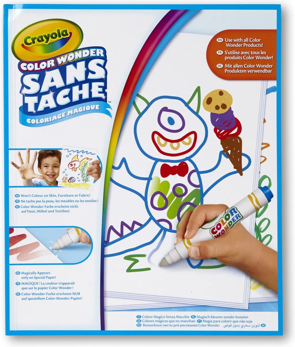 Crayola Color Wonder Tekenblok Neutraal