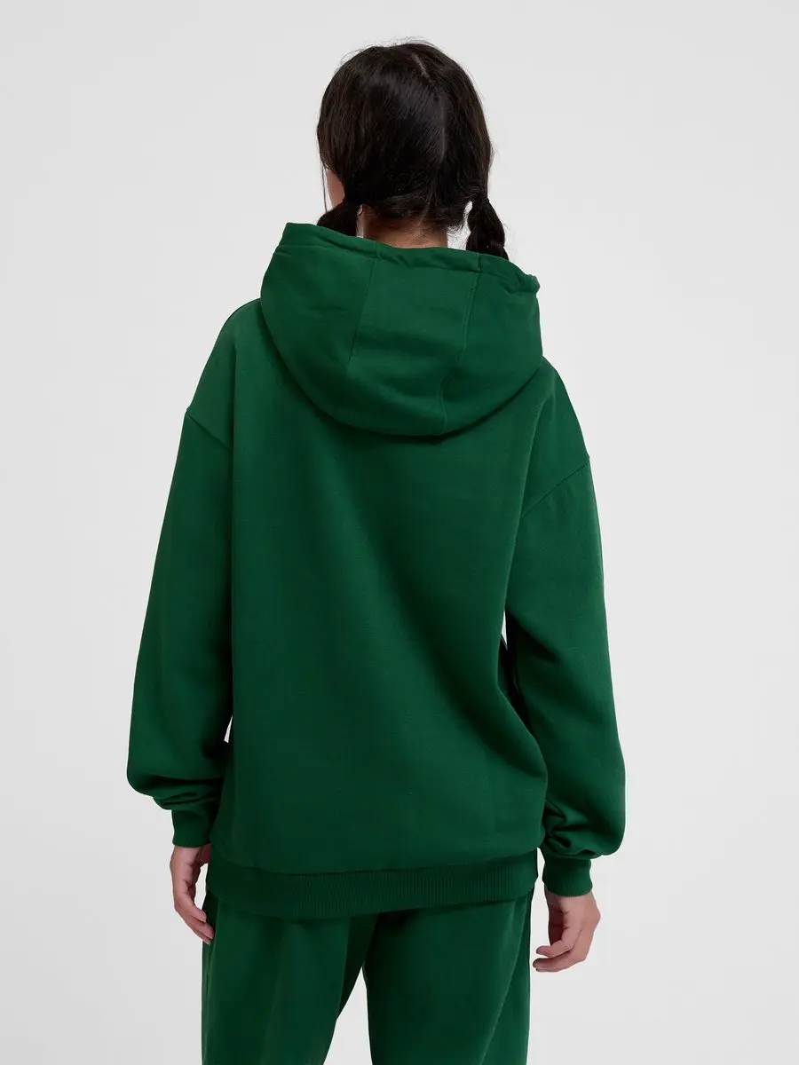 hummel Loose Bee Hoodie - Groen - L - afbeelding 4 van 6