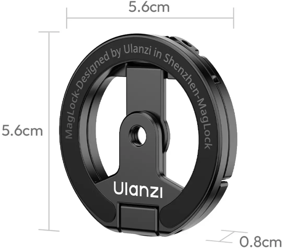 Ulanzi MA02 MagLock Dual Magnetische Telefoonhouder - Zilver - afbeelding 6 van 6