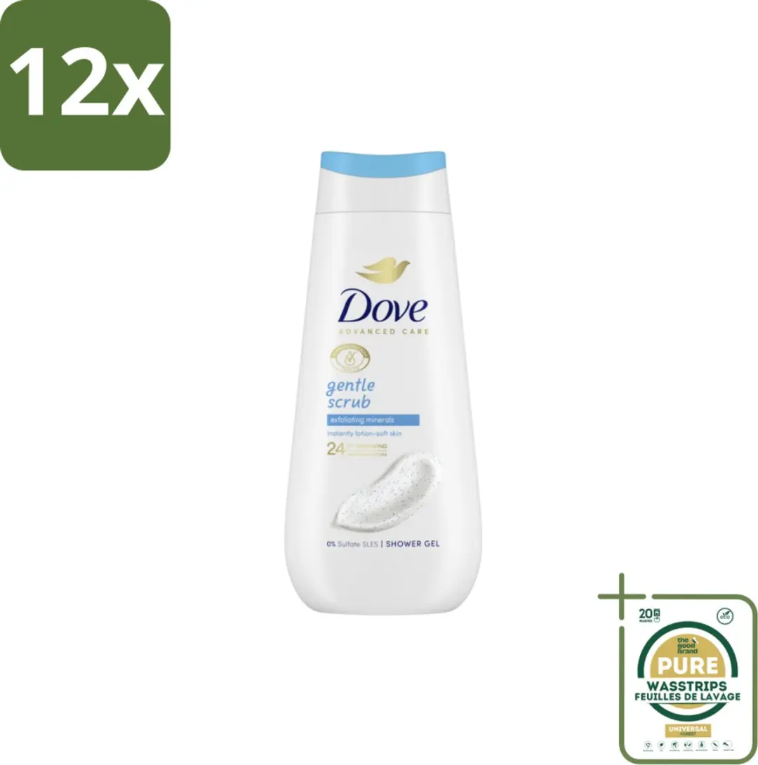 Dove Advanced Care Gentle Scrub Douchegel 225ml