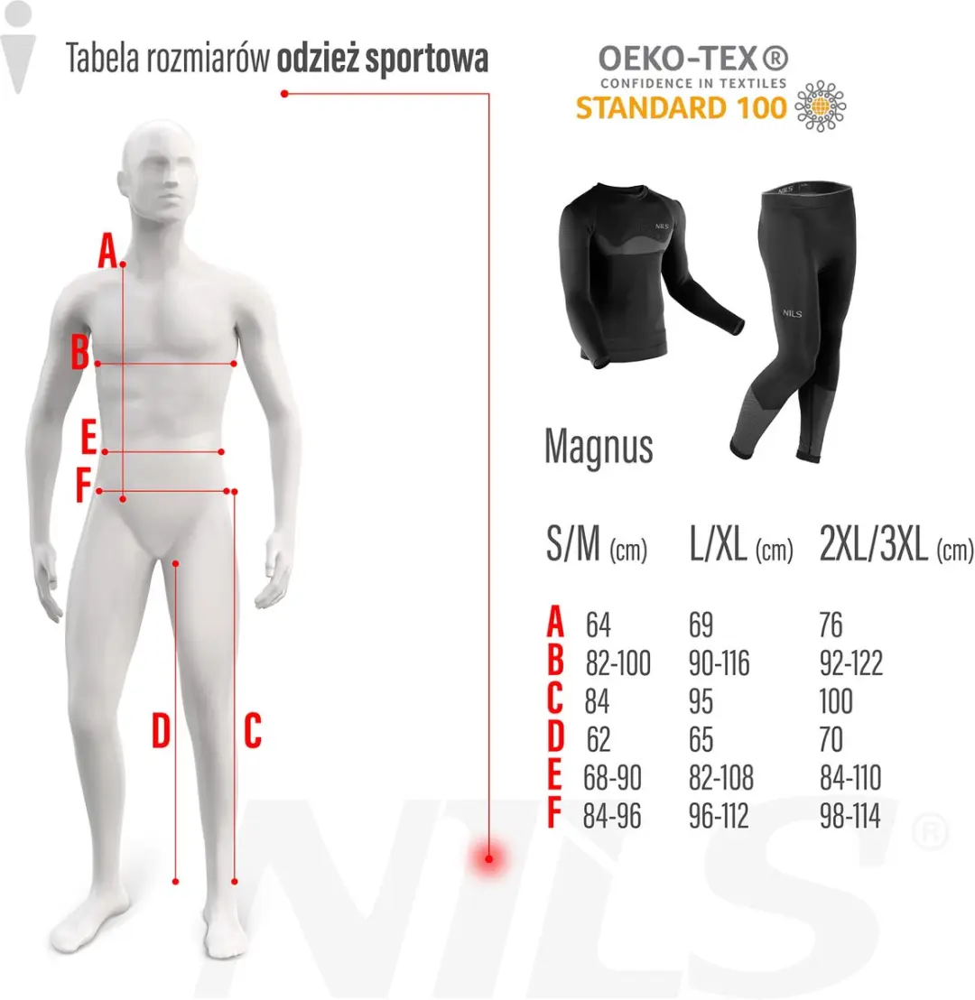 Nils Magnus Thermoshirt 2XL/3XL - Zwart