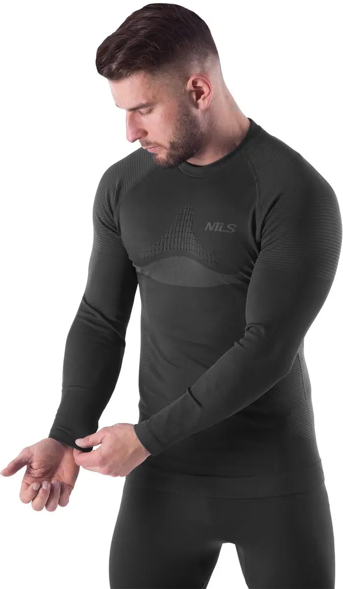 Nils Magnus Thermoshirt 2XL/3XL - Zwart