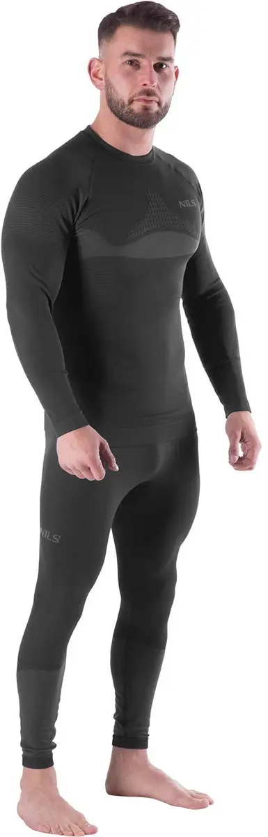 Nils Magnus Thermoshirt 2XL/3XL - Zwart