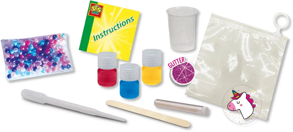 SES Creative Slime Lab Unicorn - Zelf slijm maken - 1 Stuk