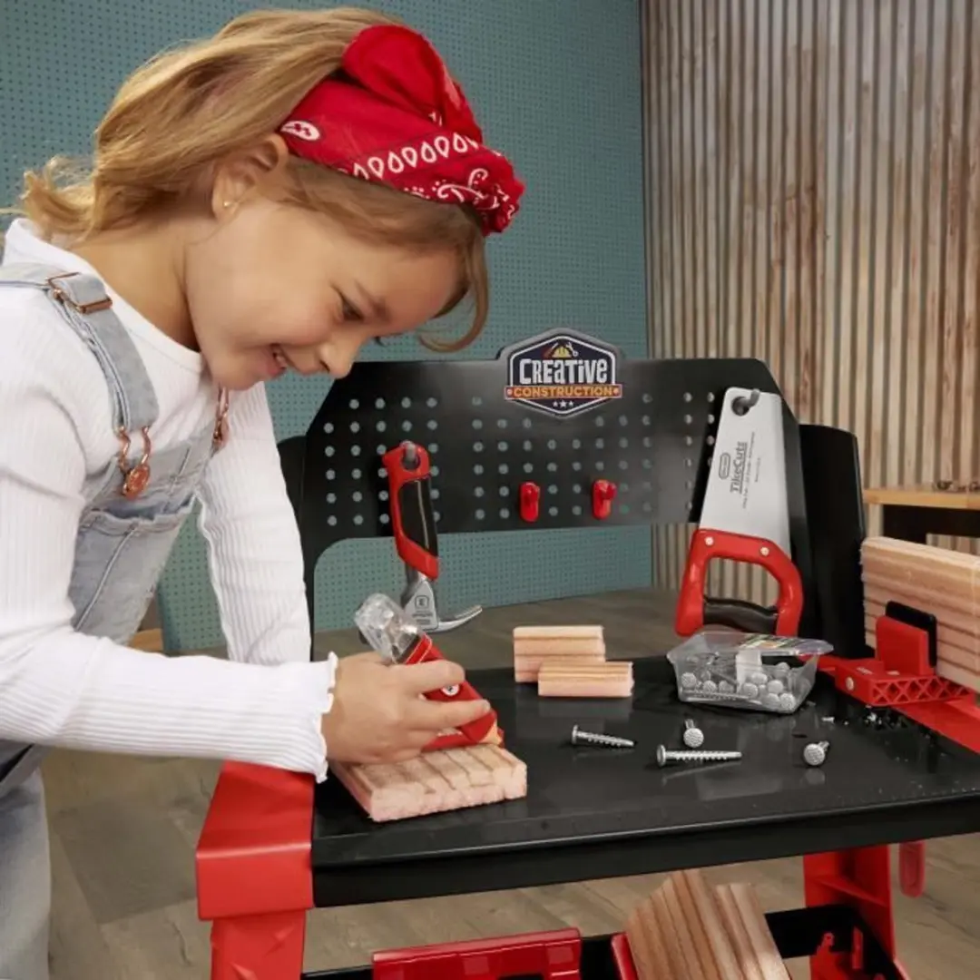 Little Tikes Creatieve Bouwtafel - 2 Onderelen - Rood