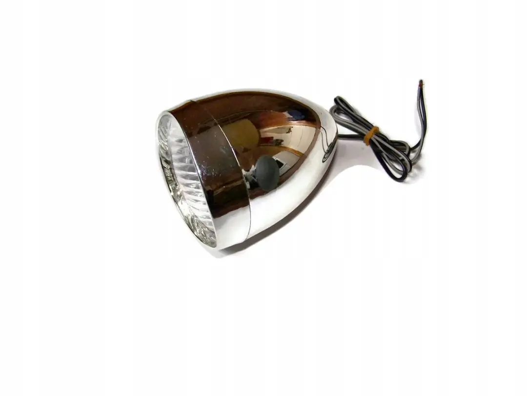 Lampa Retro Fietsvoorlicht 3 LED - Naafdynamo - Chroom