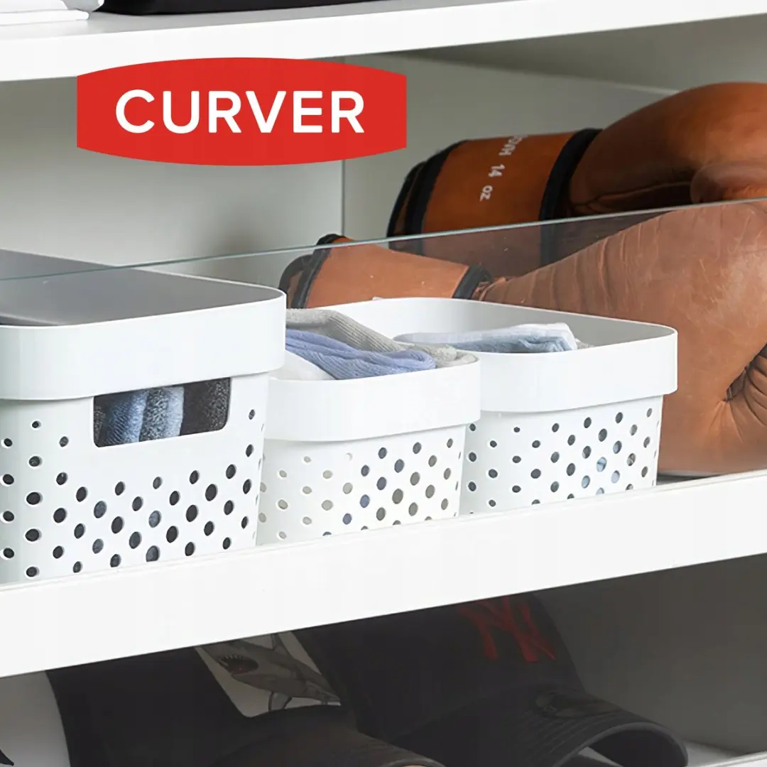 Curver Mand Infinity Dots XS 1,4L - Wit - afbeelding 6 van 6