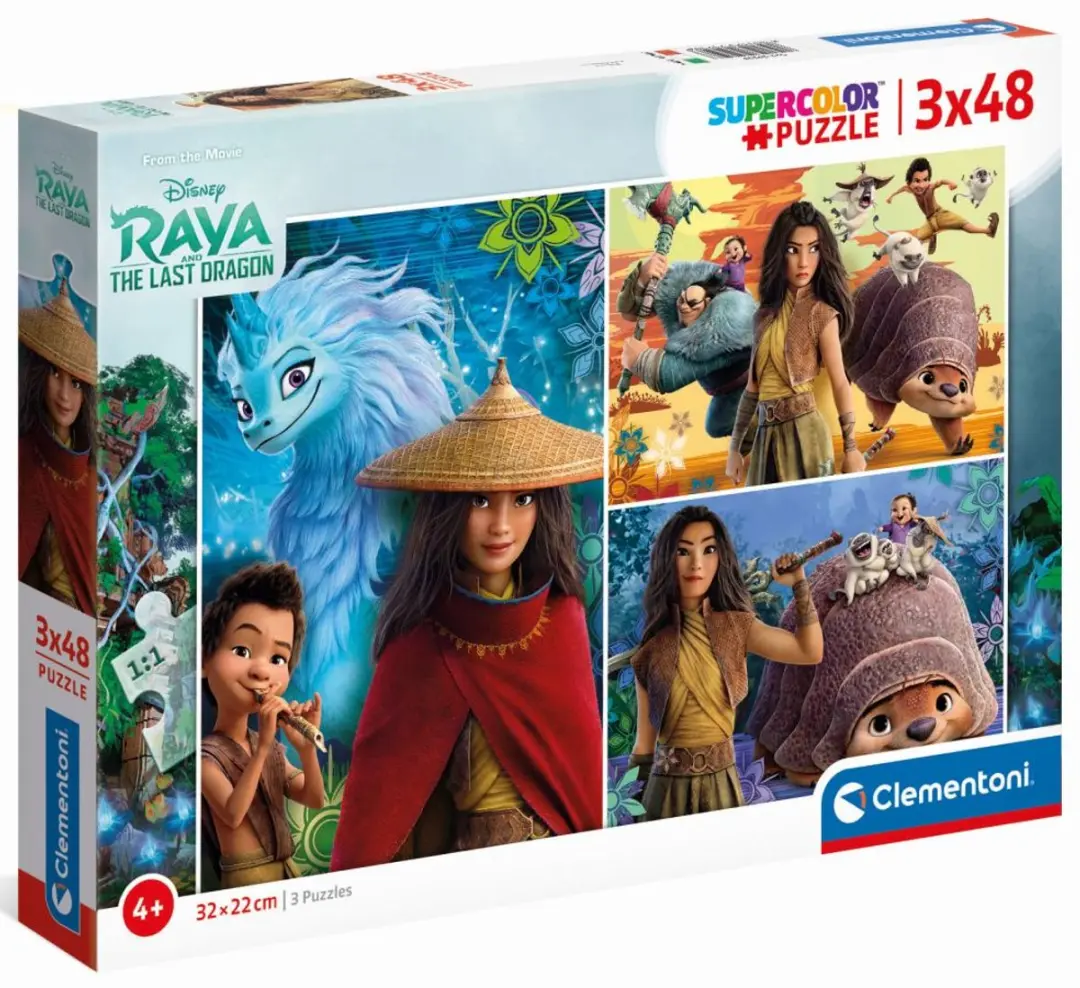 Clementoni Disney Raya Puzzel 348 Stuks - Meerkleurig