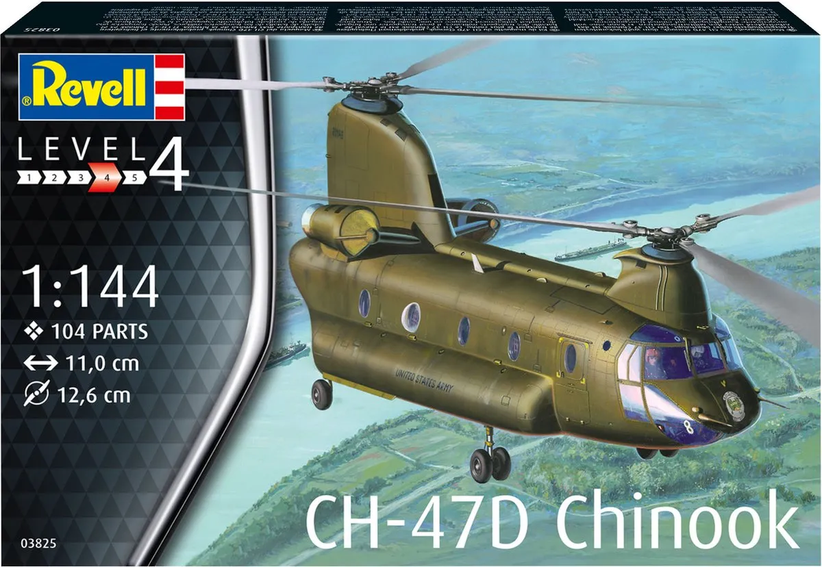 Revell 63825 CH-47D Chinook Modelbouwpakket 1:144