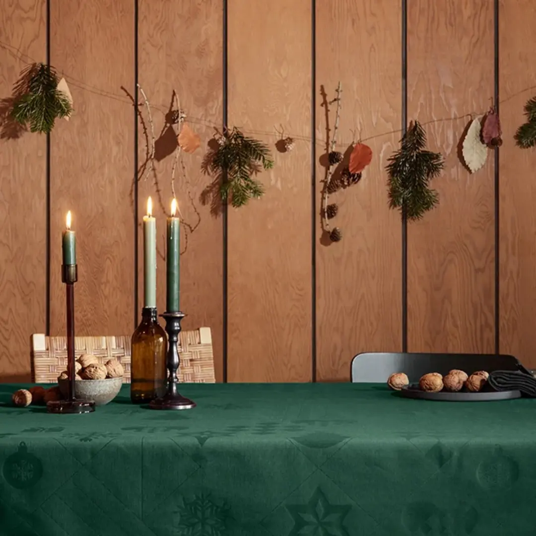 Rosendahl Textiles Natale Tafelkleed - 150x270cm Groen