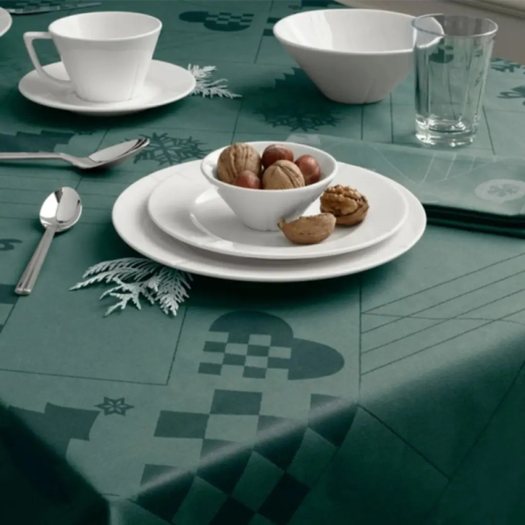 Rosendahl Textiles Natale Tafelkleed - 150x270cm Groen