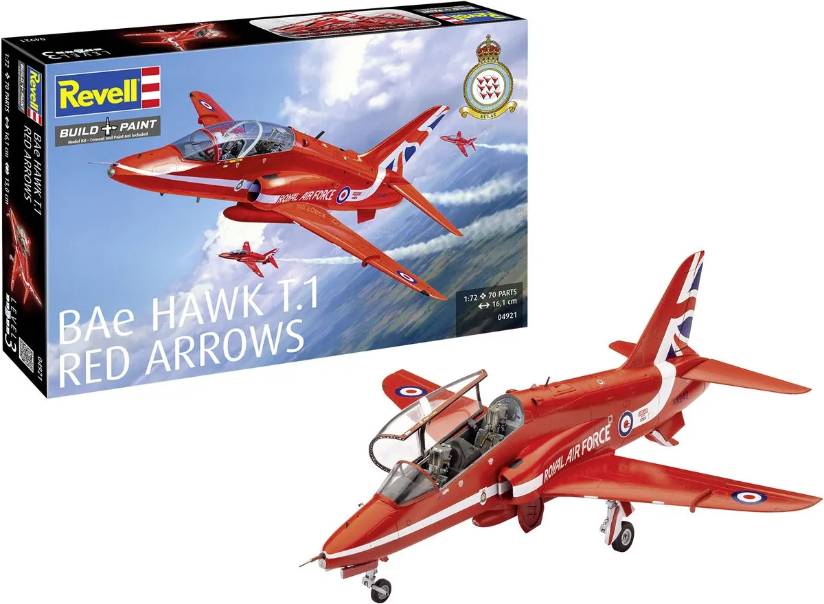 Revell 04921 BAe Hawk T.1 Red Arrows Modelbouwpakket 1:72