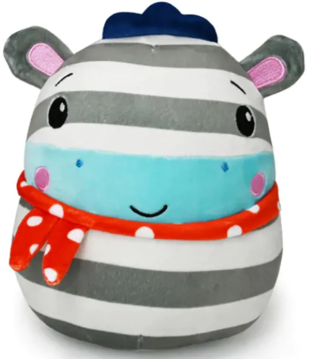 Fisher Price Zebra Squishy Pluche Knuffel 25cm
