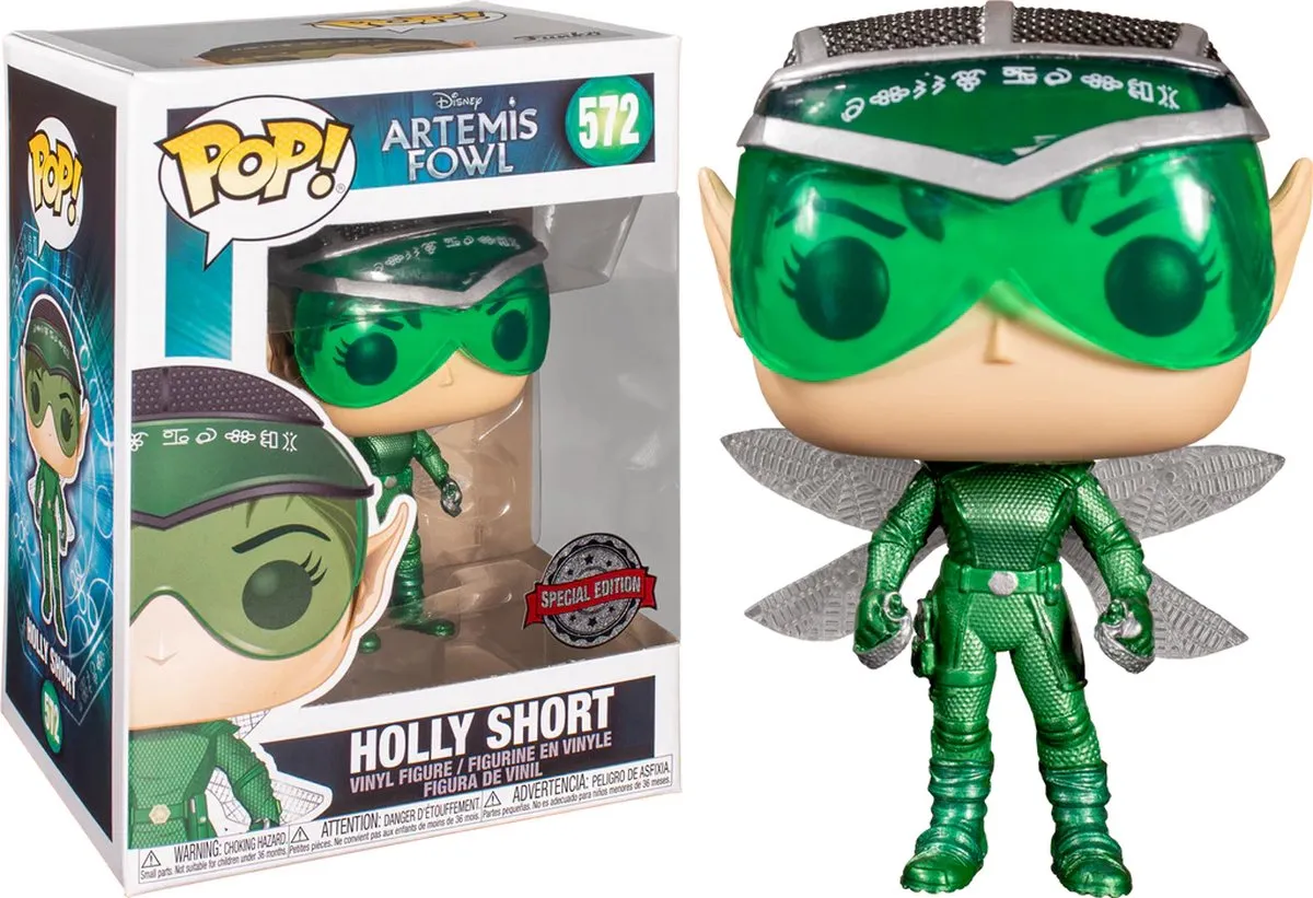Funko Pop! Disney Artemis Fowl Holly Short #572 Metallic