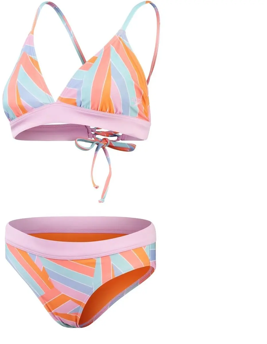 Speedo Eco Print Banded Triangle Bikini