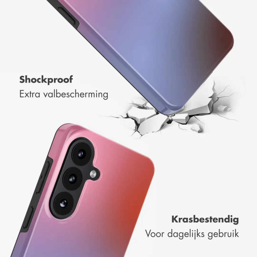 Selencia Gradient Soft Blush Hoesje voor Samsung Galaxy S26 FE - MagSafe