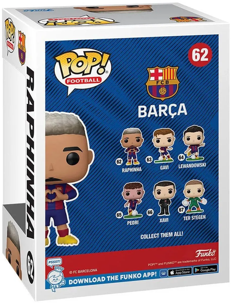 Funko Pop! Football Barca - Raphinha #62 - Multicolor