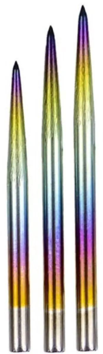 Bull's Steel Rainbow Dartpoints BU-57613 - 3 Stuks - afbeelding 4 van 4