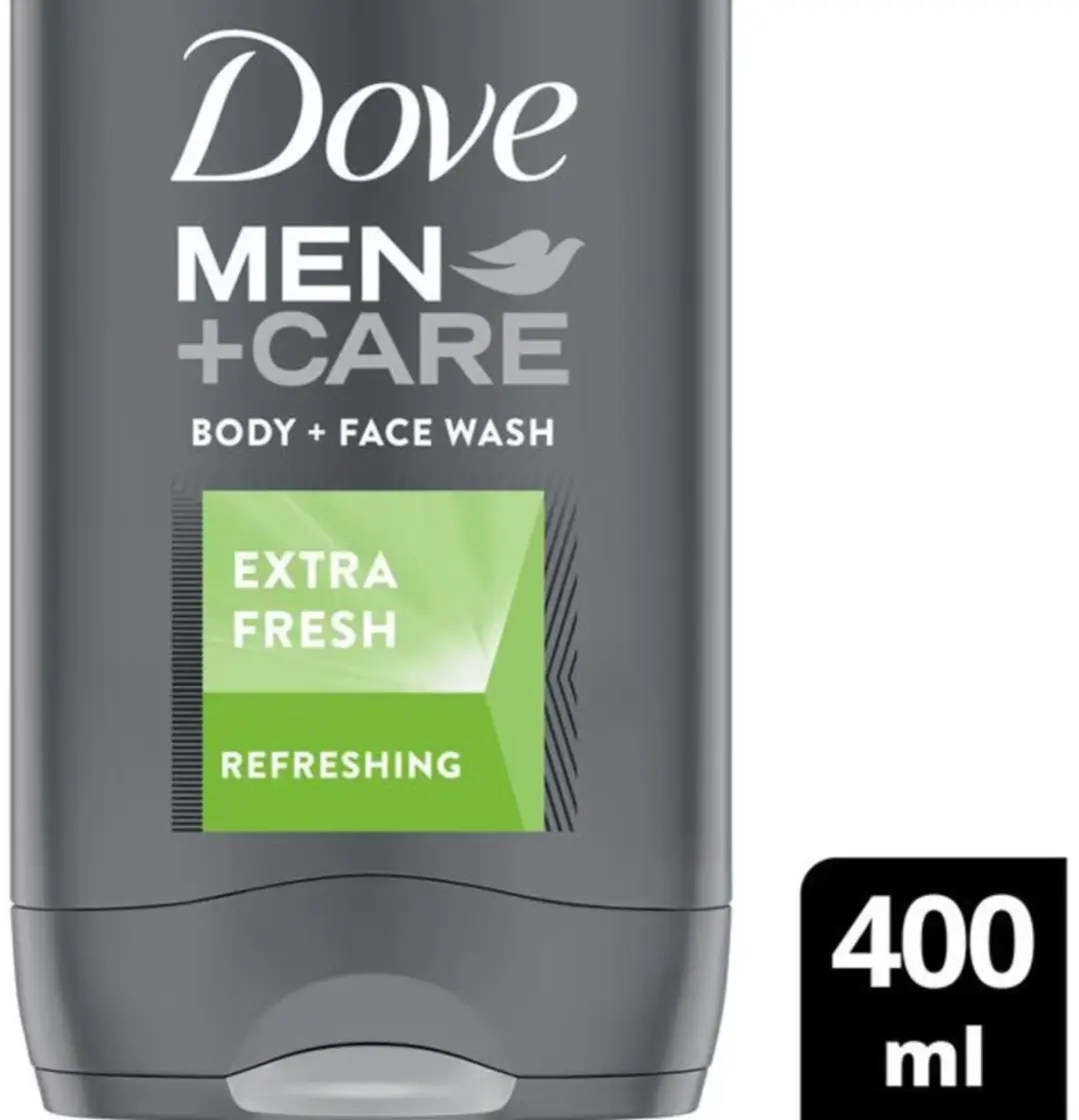 Dove Men+ Care Douchegel Extra Fresh 400ml - 6 Stuks