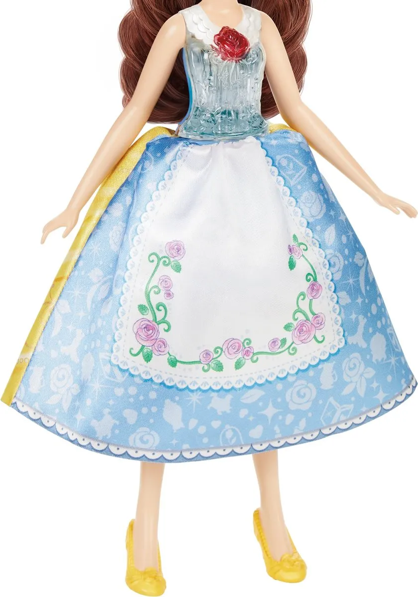 Disney Princess Spin and Switch Belle - Blauw