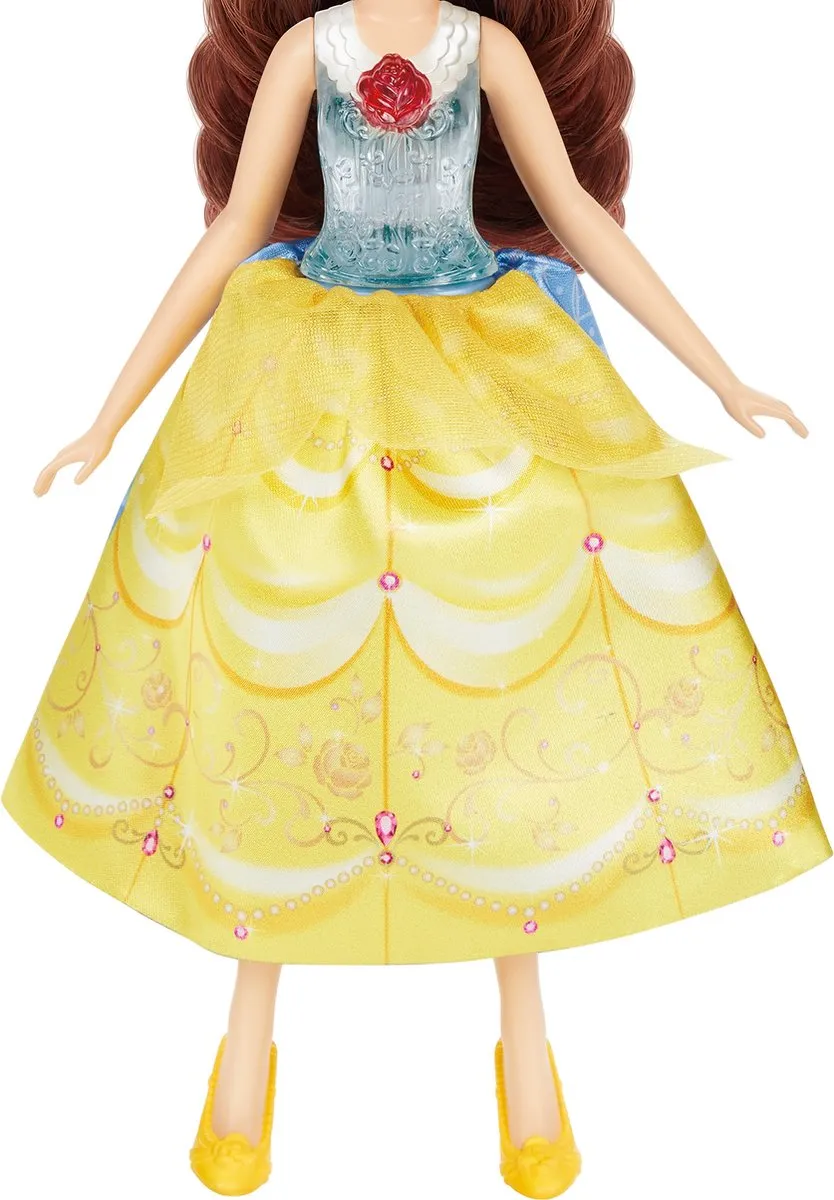 Disney Princess Spin and Switch Belle - Blauw