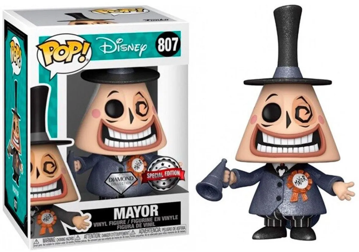 Funko Pop! Mayor Diamond Glitter Exclusive - POP N° 807