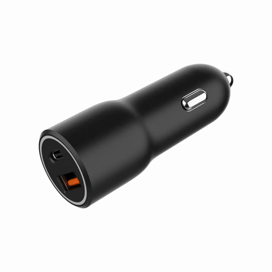 Gembird TA-UC-AC2PDQC38-CAR-01 Auto Oplader 38W - Zwart