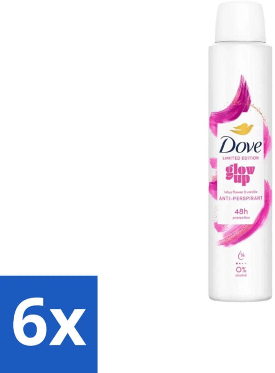 Dove Deodorant Spray Glow Up 200ml