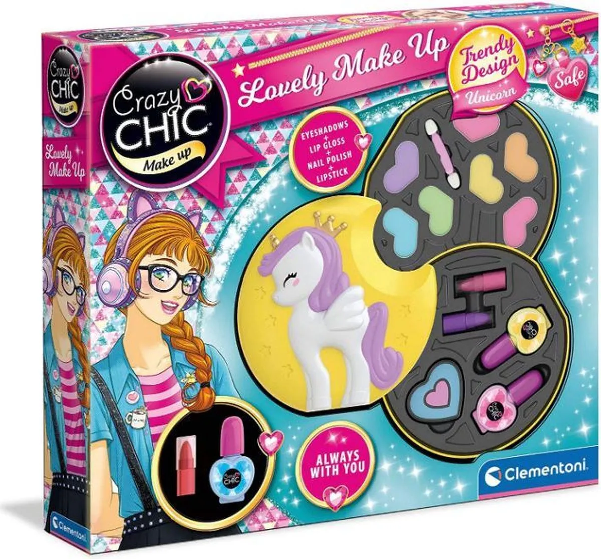 Clementoni Make-upset Crazy Chic Unicorn