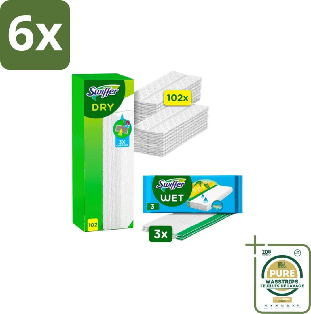 Swiffer Dry Navullingen 123 Stuks