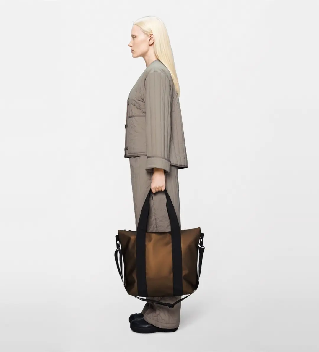 Rains Tote Bag Mini W3 - Bruin