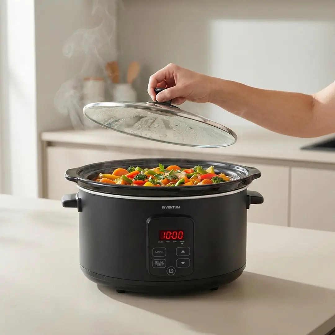Inventum SC601B Slowcooker 6L - Zwart