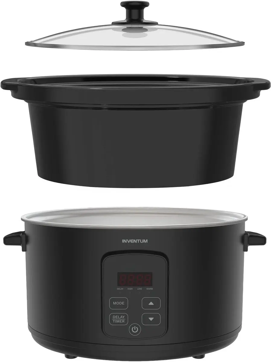 Inventum SC601B Slowcooker 6L - Zwart