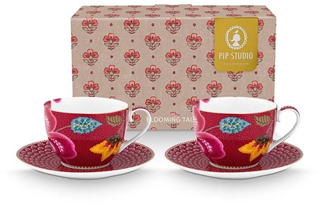 Pip Studio Blooming Tales Fantasy Kop & Schotel