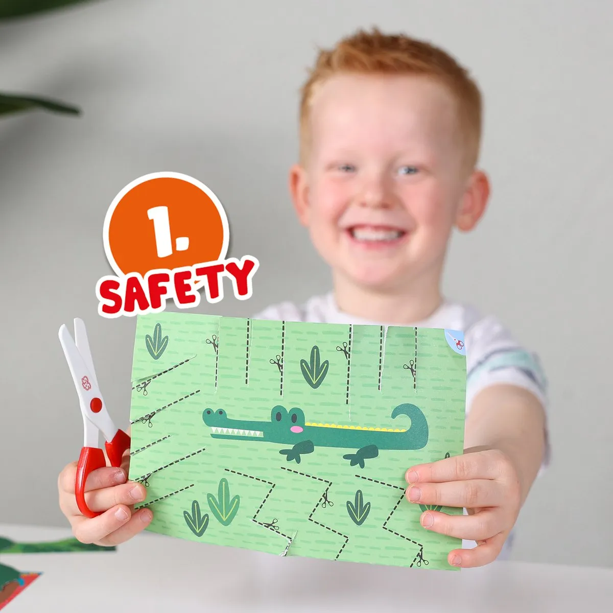 SES Creative Ik Leer Knippen Stap voor Stap Knutselset - 30 Vellen - Incl. scharen