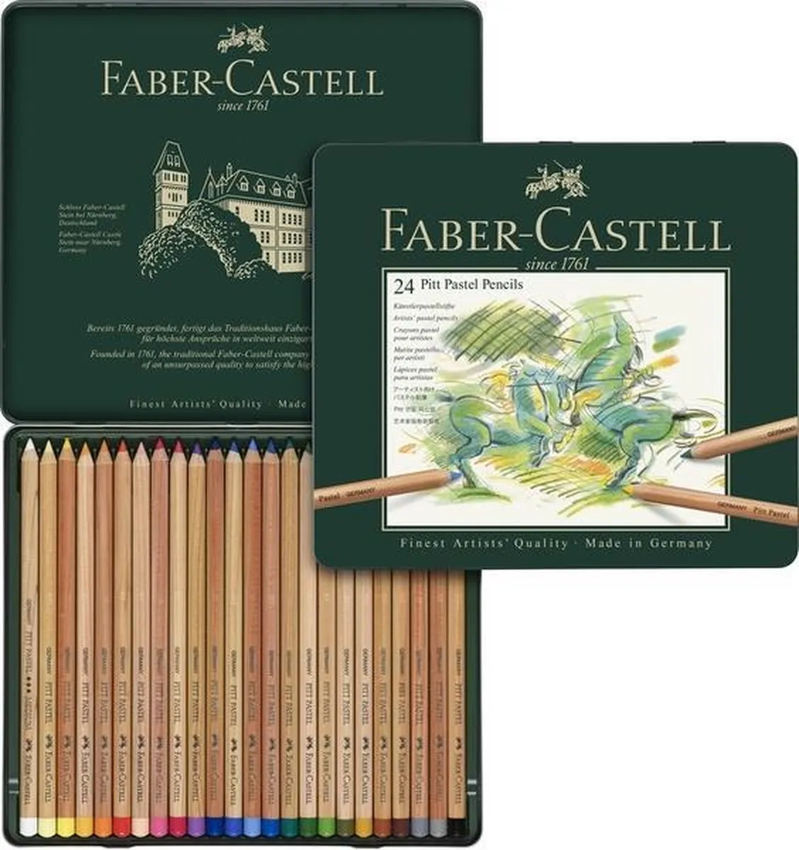 Faber-Castell Pastelpotloden FC-112124 - 24 Stuks