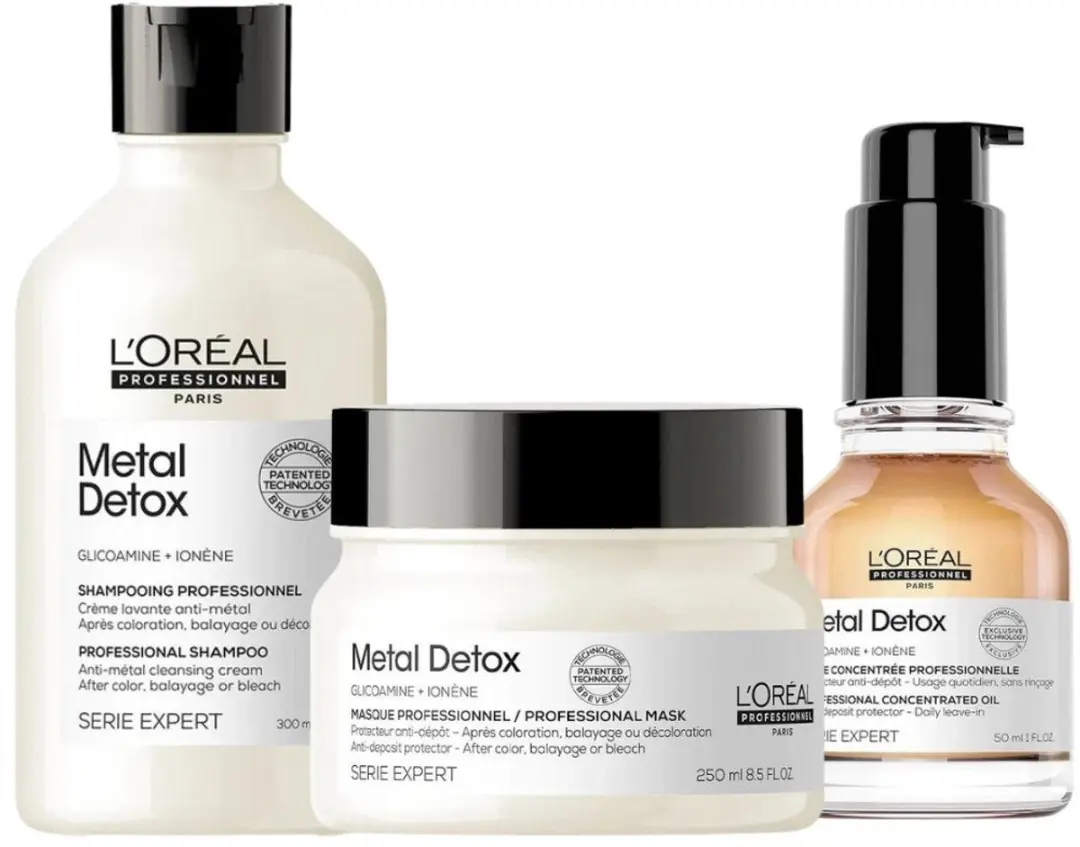L'Oréal Professionnel Metal Detox Trio Set 550ml