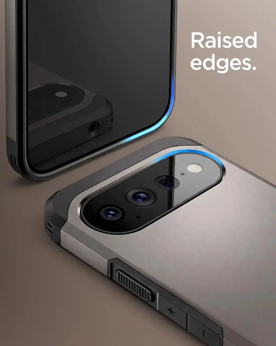 Spigen Tough Armor ACS11855 Hoesje - Google Pixel 11 - Gunmetal