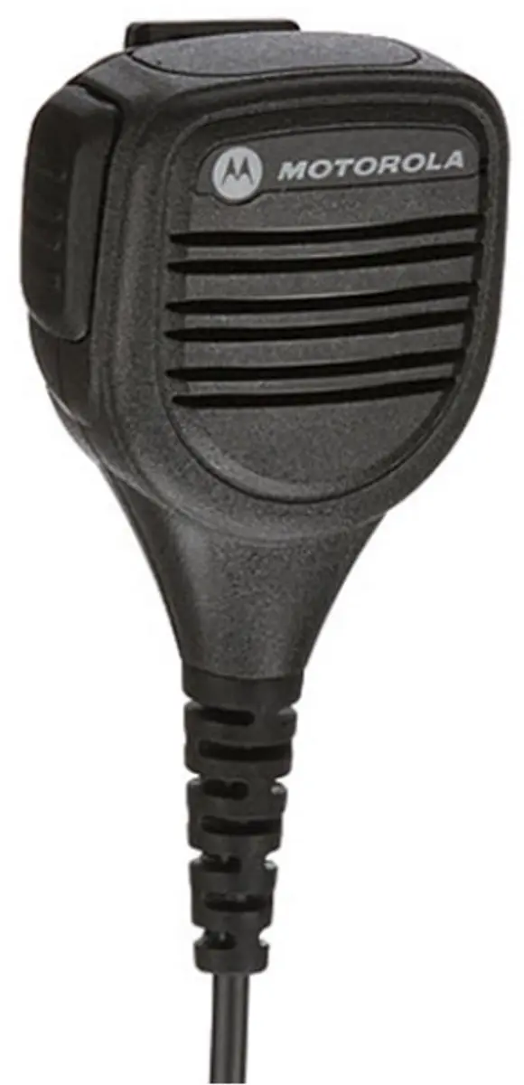 Motorola PMMN4013A Heavy Duty Speaker Microfoon IP54 - Zwart - afbeelding 3 van 3