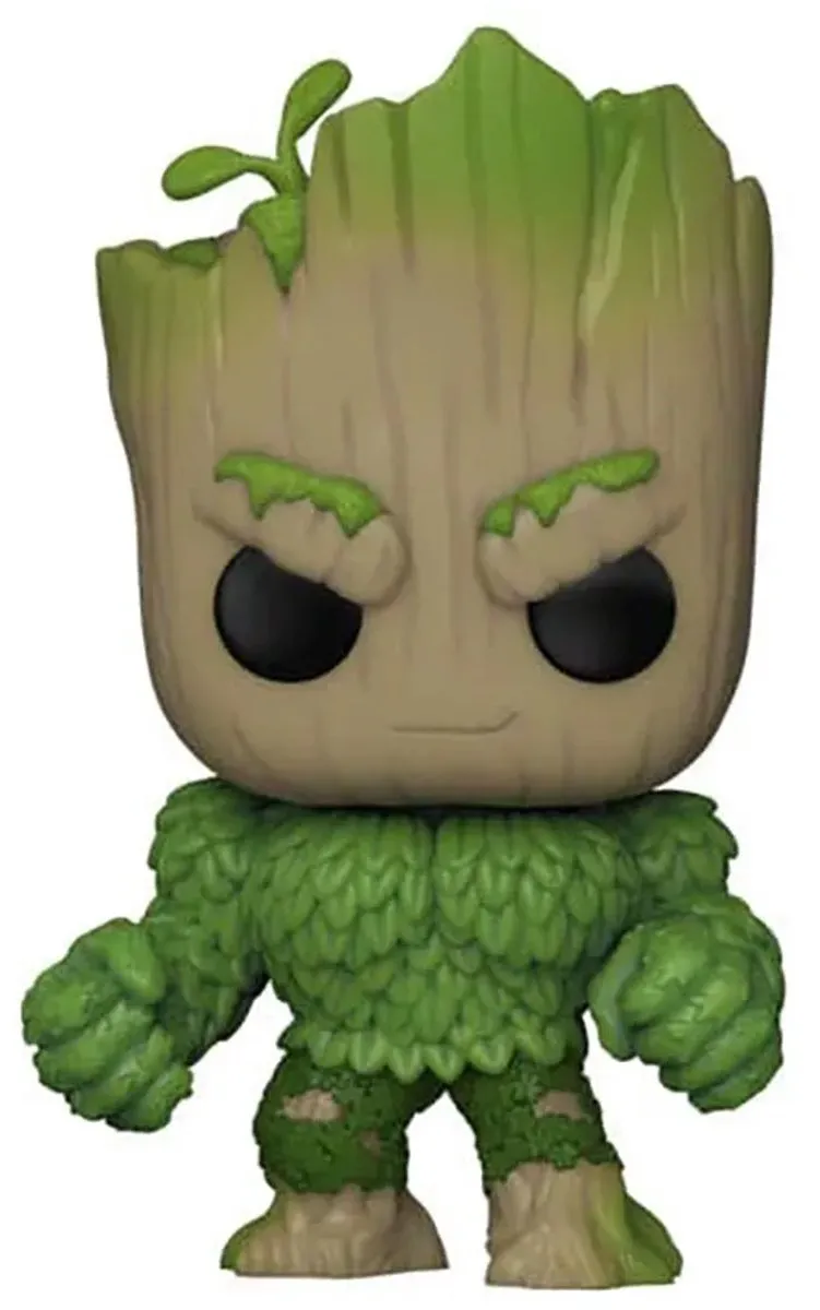 Funko Marvel We are Groot Groot as Hulk Vinyl Figuur 81338 - Multicolor